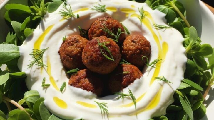 Köfteli Semizotu Salatası Tarifi