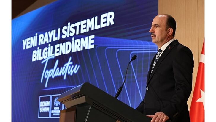 Lider Altay: “Şehrimiz Kuzeyden Güneye, Doğudan Batıya Raylı Sistemlerle Donatılacak”