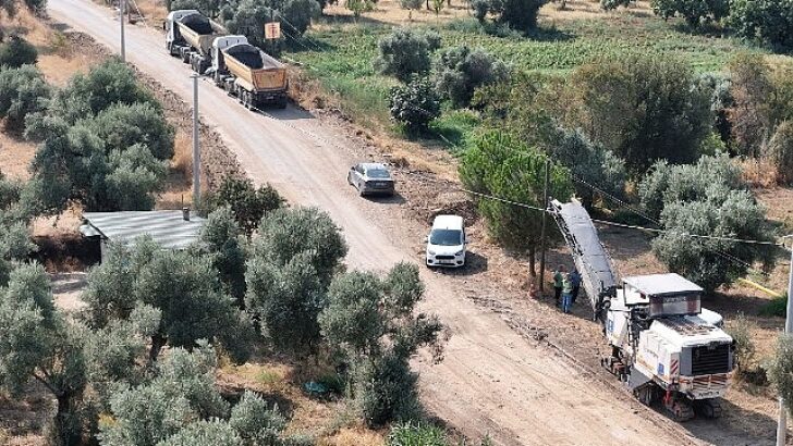 Lider Çerçioğlu Efeler’in yollarını yeniliyor
