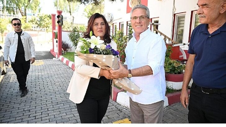 Lider Çerçioğlu’ndan ateş savaşçılarına ziyaret