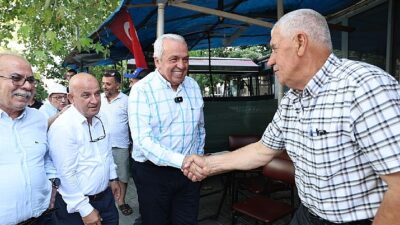 Lider Şadi Özdemir, Akçalar Mahallesi’nde vatandaşlarla buluştu