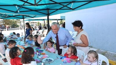 Lider Şadi Özdemir, Doğanköy’deki yaz aktifliklerine katıldı