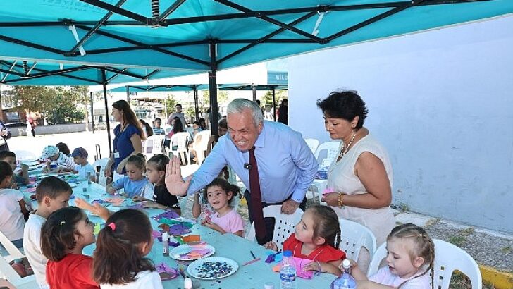 Lider Şadi Özdemir, Doğanköy’deki yaz aktifliklerine katıldı