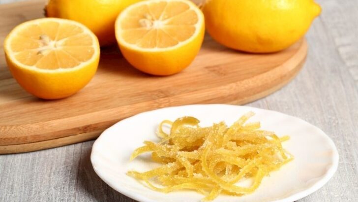 Limon Kabuğu Şekerlemesi Tarifi