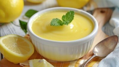 Limonlu Muhallebi Tarifi