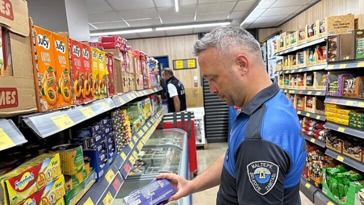 Maltepe Belediyesi’nden marketlere ‘karekod’ ve besin kontrolü