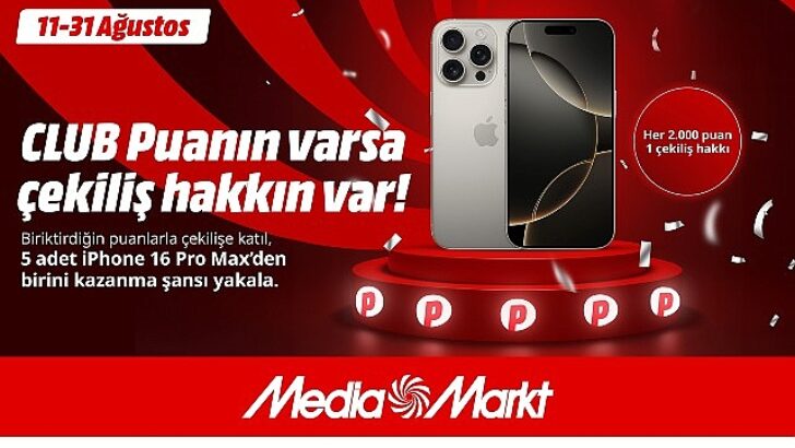MediaMarkt’tan puanları armağana dönüştüren kampanya