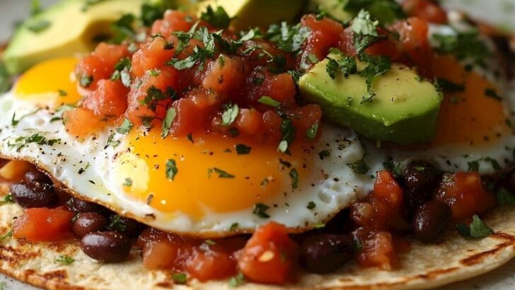 Meksika Kahvaltısının Yıldızı Huevos Rancheros Tarifi
