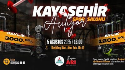 Nevşehir Belediyesi Kayaşehir Spor Salonu Açılıyor