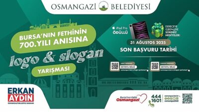 Osmangazi Belediyesi’nden fethin 700’üncü yılına özel logo ve slogan yarışı