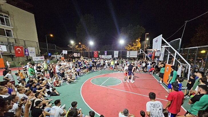 Rekor İştirakli Sokak Basketbolu Turnuvası Sona Erdi