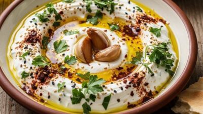 Sarımsak Mezesi Tarifi