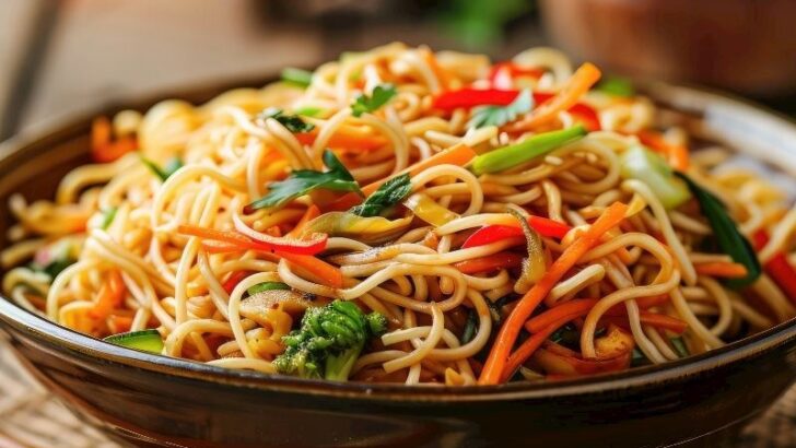 Sebzeli Noodle Tarifi