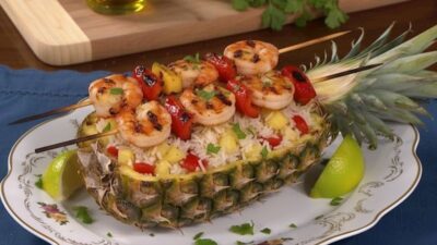 Shrimp With Pineapple Tarifi