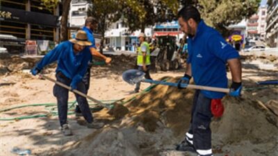 Şirinyer Beyazıt Aykut Parkı yenileniyor