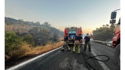 Urla yangını denetim altına alındı