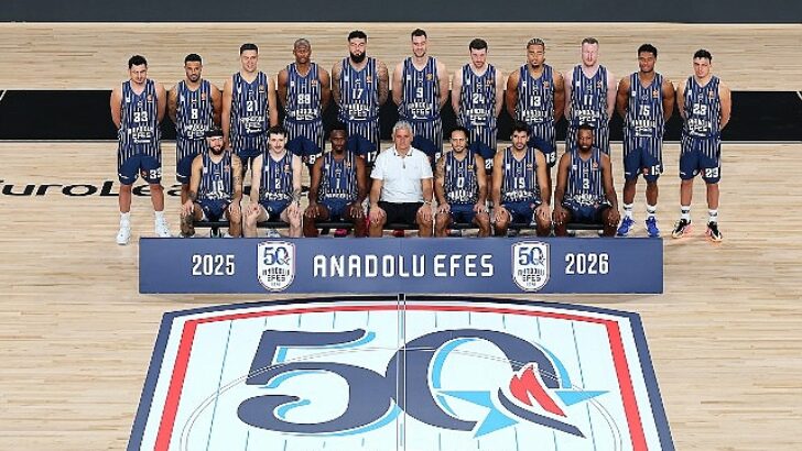 50. Yılını Kutlamaya Hazırlanan Anadolu Efes, 2025–26 Dönemi EuroLeague Medya Günü’nü Basketbol Gelişim Merkezi’nde Gerçekleştirdi
