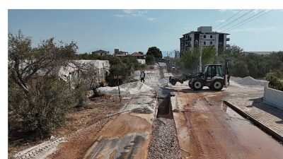 500 Milyon TL’lik kanalizasyon çalışmaları tüm süratiyle sürüyor