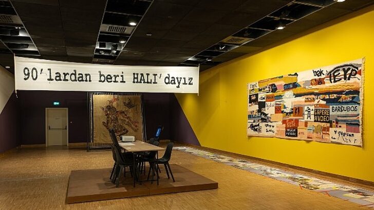 “90’lardan Beri Halı’dayız” standı Salt Beyoğlu’nda ziyarete açıldı.