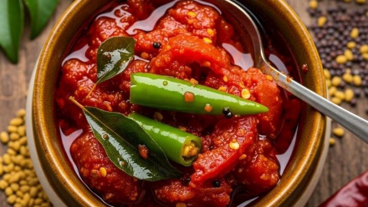 Acılı Domates Turşusu Tarifi