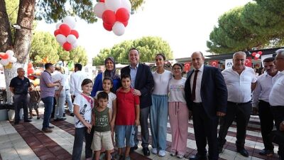 Ahmetli’ye Yeni Toplumsal Tesis: Ferdi Zeyrek Parkı Açıldı