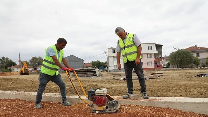 Akhisar Mahallesinde İnegöl’ün Yeni Oksijen Deposu İçin Çalışmalar Başladı