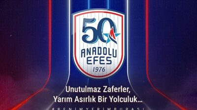 Anadolu Efes Spor Kulübü, 50. Dönemine 50. Yıl Logosu ile Başlıyor
