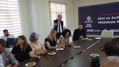 Bakırköy’de Muhtarlarla Deprem Hazırlık Toplantısı