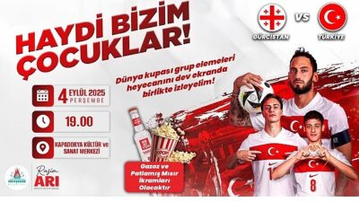 Birinci Maç Dev Ekranda, Kalbimiz Ulusal Kadroyla