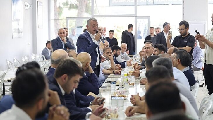 Büyükakın, Çayırova’da dernekleri ziyaret etti