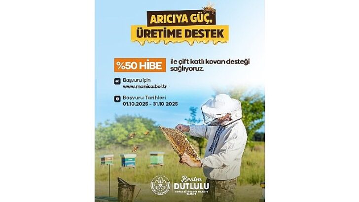 Büyükşehir’den Üreticilere Yüzde 50 Hibeli Kovan Takviyesi