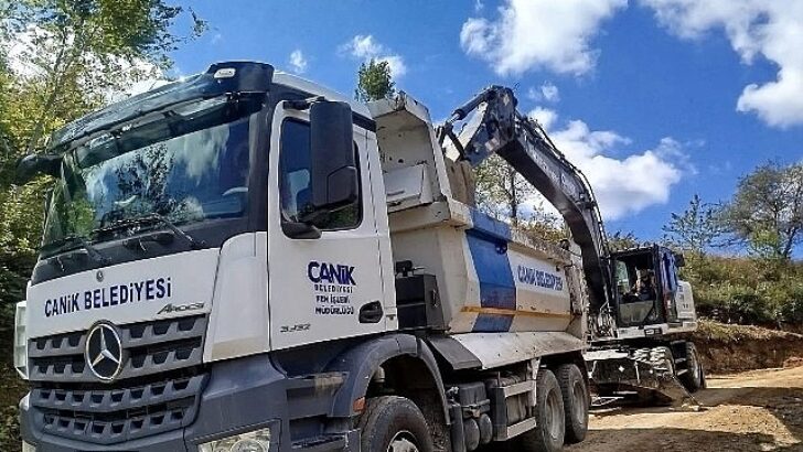 Canik’te Ulaşım Atağı Sürat Kesmeden Devam Ediyor