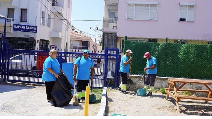 Çeşme Belediyesi’nden Yeni Eğitim-Öğretim Yılı Öncesi Büyük Paklık