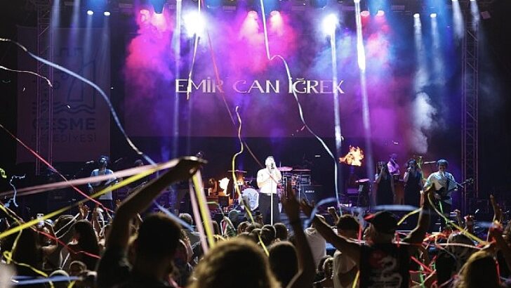 Çeşme Şenliği 2025 coşkuyla tamamlandı