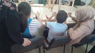 Çocukları Halı Dokuma Atölyesi’nde Ağırladık