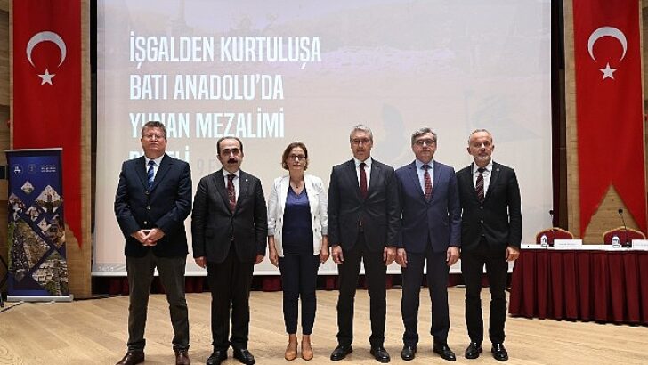 DEÜ Mesken Sahipliğinde “İşgalden Kurtuluşa: Batı Anadolu’da Yunan Mezalimi” Paneli Düzenlendi
