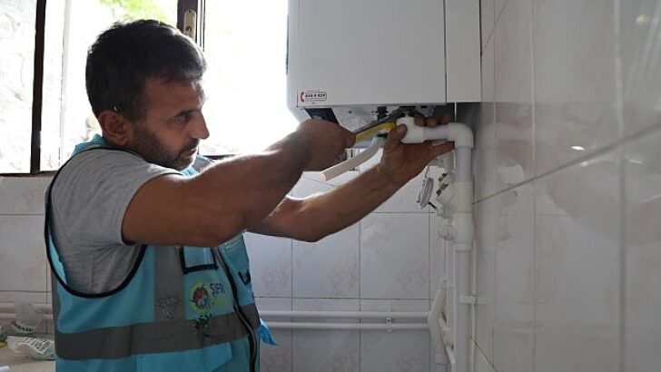 Dilovası’nda 300 haneye doğalgaz takviyesi