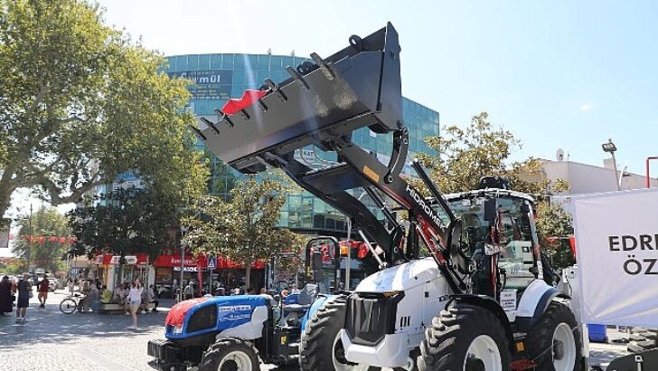 Edremit Belediyesi’ne 5 yeni iş makinası
