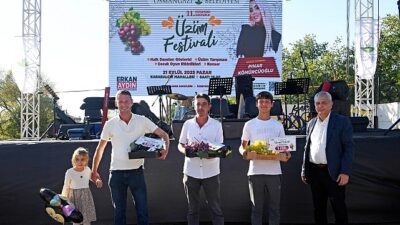 En kaliteli üzümler Osmangazi’de yarıştı