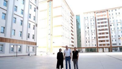 EÜ yerleşkesinde 14 bin kişilik çağdaş öğrenci yurdu öğrencilere konut konforu sunuyor