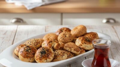 Ev Yapımı Tuzlu Kurabiye Tarifi