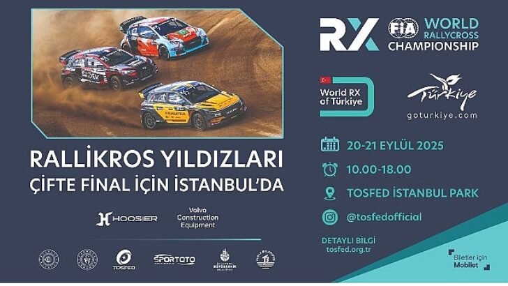 FIA Dünya ve Avrupa Rallikros Şampiyonalarına İBB’den Tam Takviye
