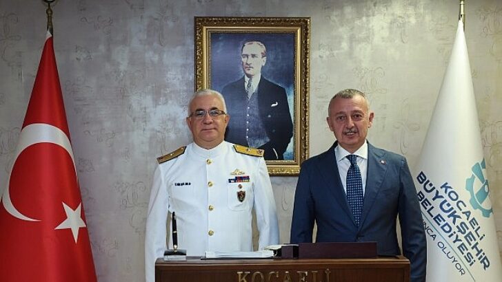 Garnizon Komutanı’ndan Başkan Büyükakın’a iadei ziyaret