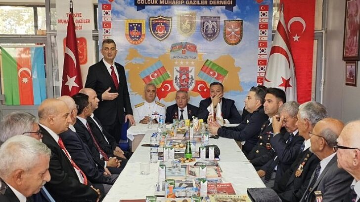 Gaziler Günü Gölcük’te Merasimle Kutlandı
