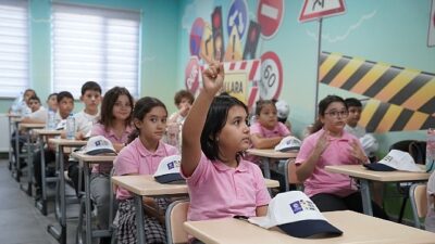 Geleceğin şuurlu şoför ve yayaları yetiştiriliyor
