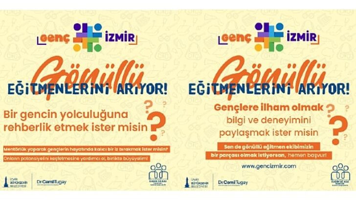 Genç İzmir istekli eğitmenlerini arıyor