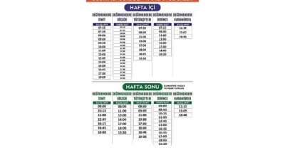 Gölcük-İzmit yalnızca 30 dk ve yarı fiyatına