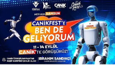 İnsansı Robot Canik’te Sahne Alacak: Canik’ten Bir Birinci Daha