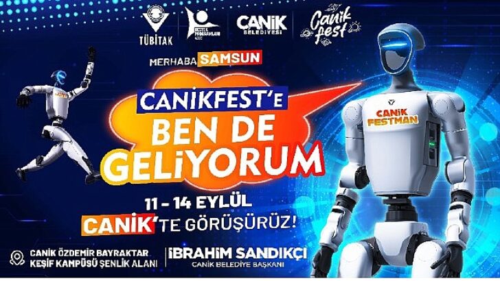İnsansı Robot Canik’te Sahne Alacak: Canik’ten Bir Birinci Daha