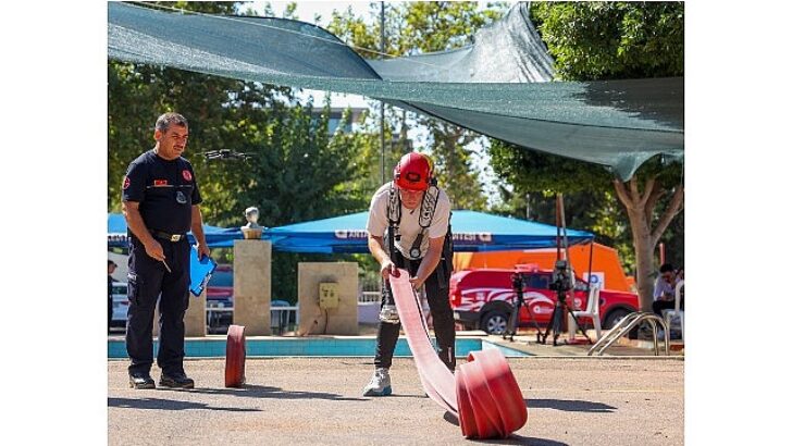 İtfaiye adayları şiddetli parkurlarda ter döküyor
